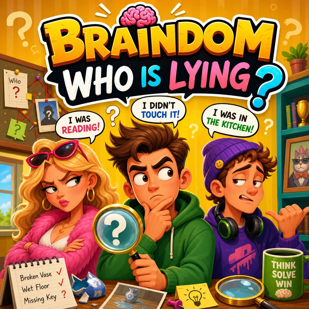 Braindom  Who Is Lying